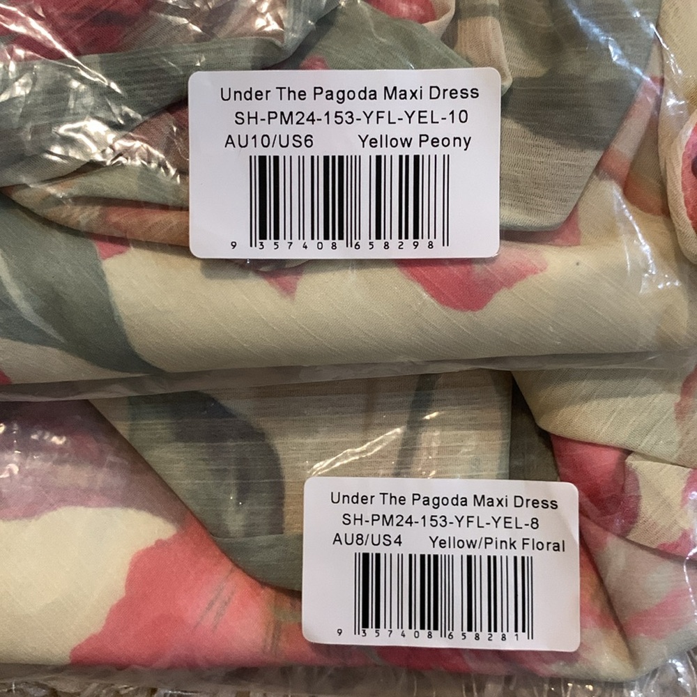 Peppermayo Under The Pagoda Maxi Dress - Yellow Peony - Picture 5 of 5